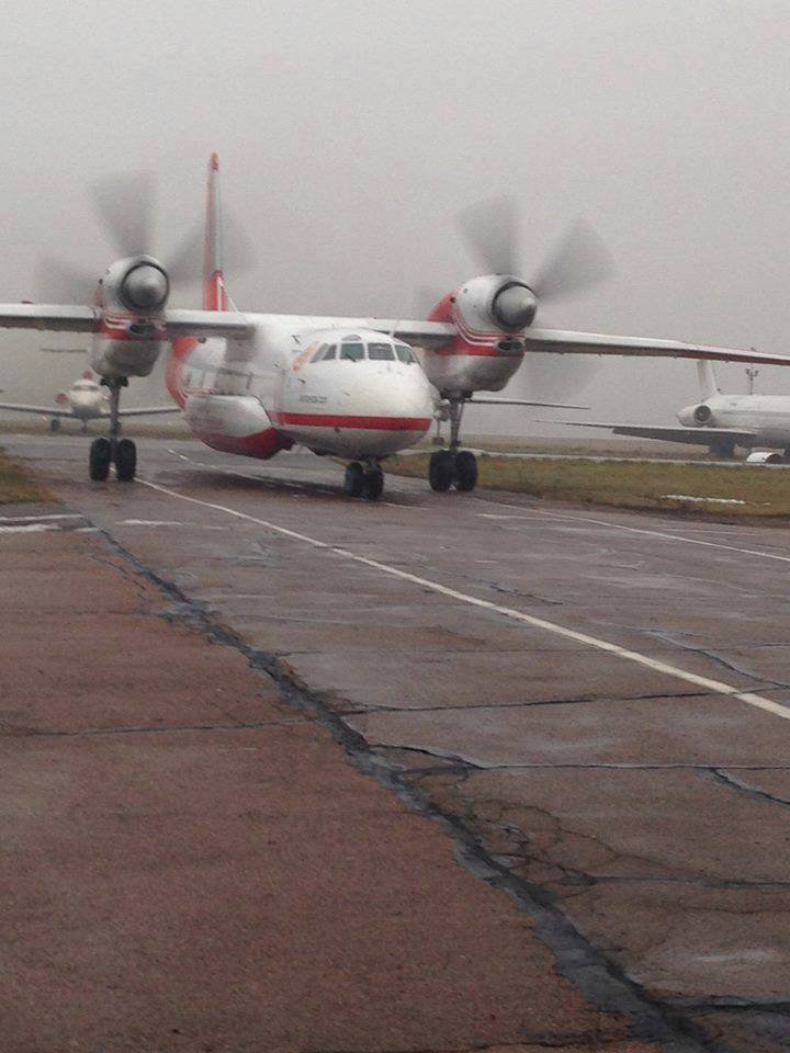 2 Ukrainian fire-fighting An-32 went to Israel