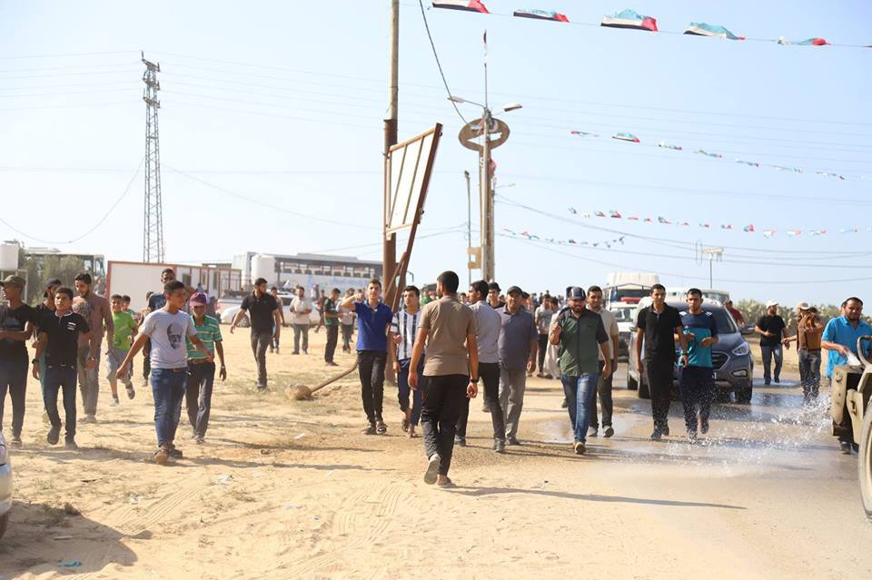 Rioters coming to Eastern Gaza