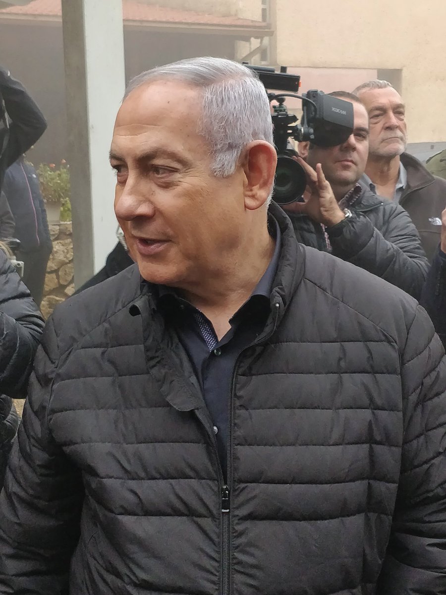 Israel's Prime minister @netanyahu just briefed members of the Diplomatic Corps near Metula about 'Operation Northern Shield': These tunnels are big enough for troops, big enough to use motorcycles, to attack, to kidnap - this is a serious threat   