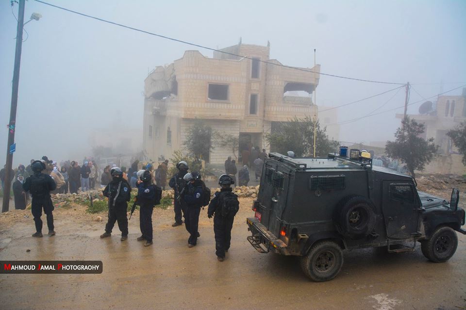 The house of Khalil Jabbarin, 17, was blown up in Yatta south of Hebron early today.