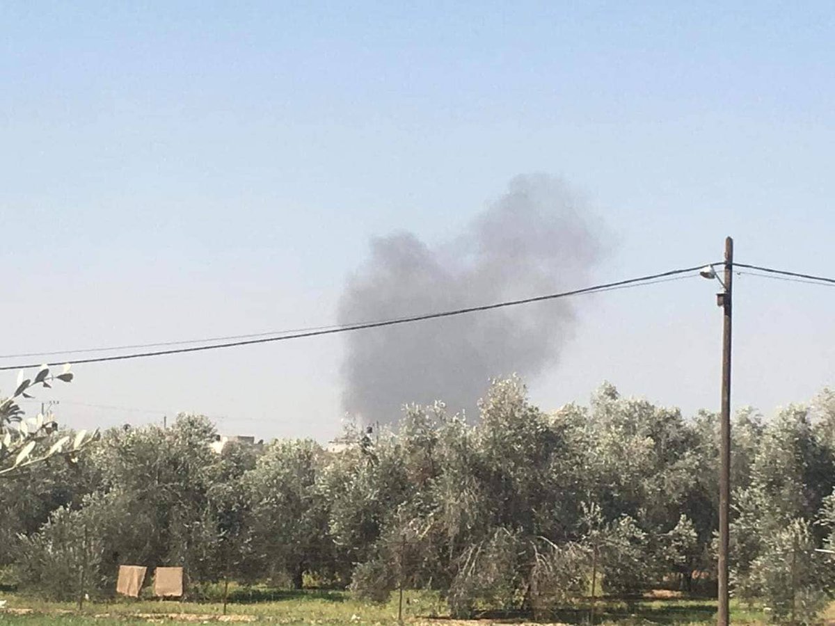 A fire broke out at a gas station in Al-Manara neighborhood, east of Khan Younis, south of the Gaza Strip.