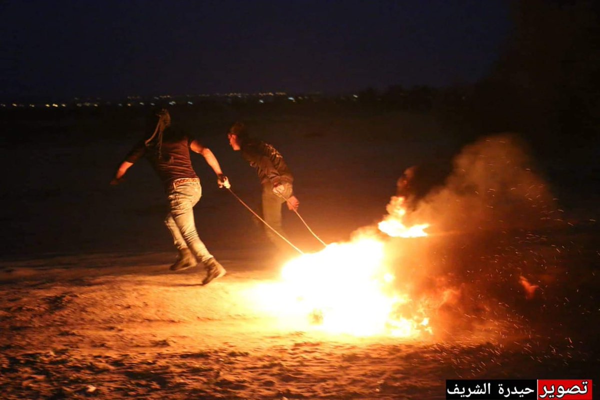 Night Confusion unit activities east of Rafah in the southern Gaza Strip