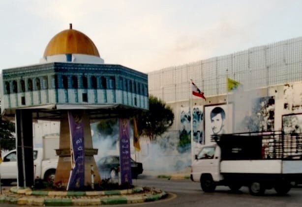 Earlier today the Israeli army threw three Stun Grenades at protestors on the Lebanon Israel border near Fatima Gate in the town of Kfarkila, they were reportedly protesting the Israeli army installing security cameras. 2 were reportedly taken to hospital due to breathing issues.   
