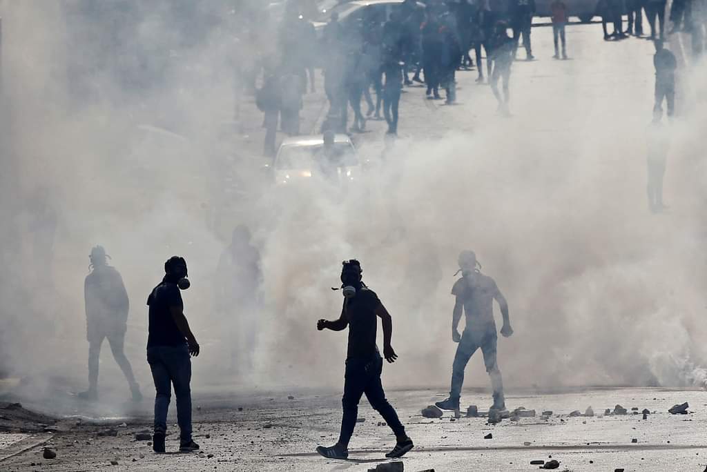 Injures after clashes earlier today in Bethlehem