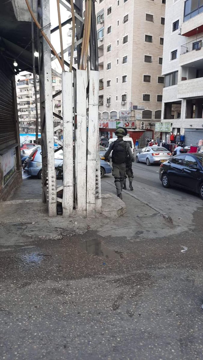 Ongoing ISF operation in Shu'fat Refugee Camp NE of Jerusalem City