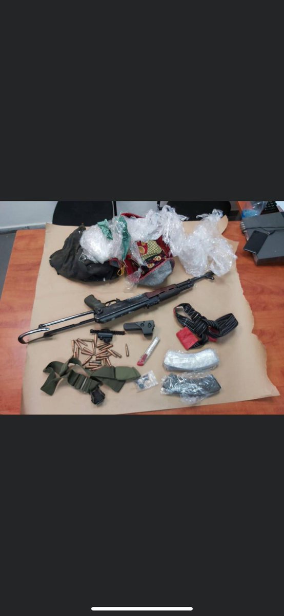ISF arrested two Israeli Arabs from Kafr Misr town, SE Nazareth City, North Israel; Weapons and ammunition were discovered and seized