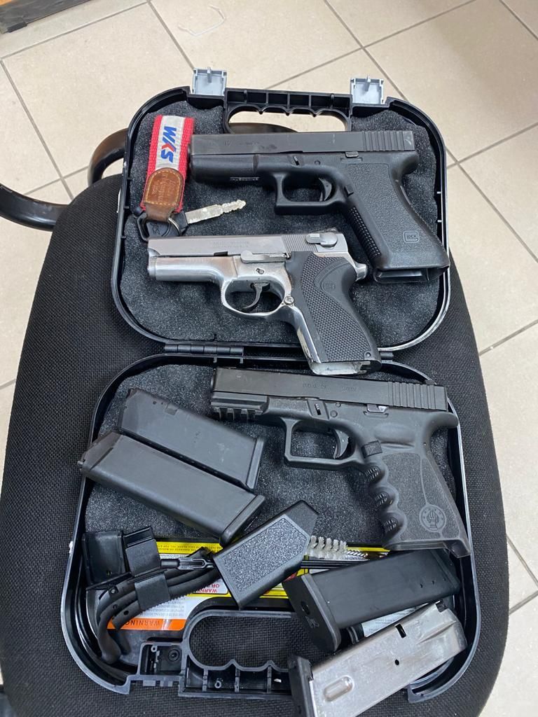 Yesterday; ISF arrested a Palestinian suspect from Shu'fat Refugee Camp NE of Jerusalem City; Weapons and ammunition were discovered and seized