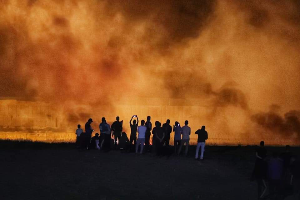 Photos: Gaza Night Confusion Units at Khan Yunis Technical Fence, S Gaza