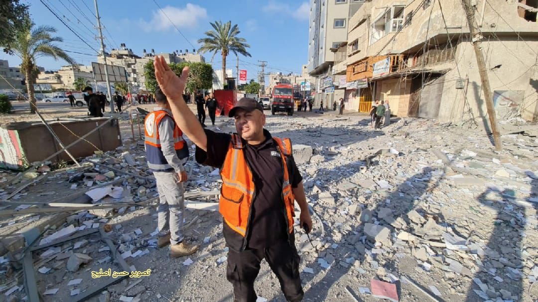 استهداف مقر البنك الوطني بمحافظة خانيونس صباح العيد   ينتقل لمرحلة جديدة من الاستهداف والتصعيد العسكري  