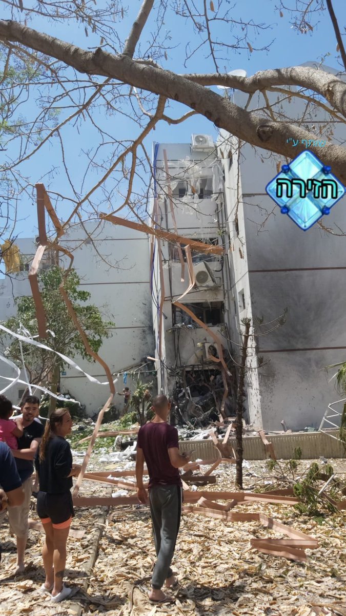 Medics responding to 8 injuries in the impact in Ashdod, according to initial reports