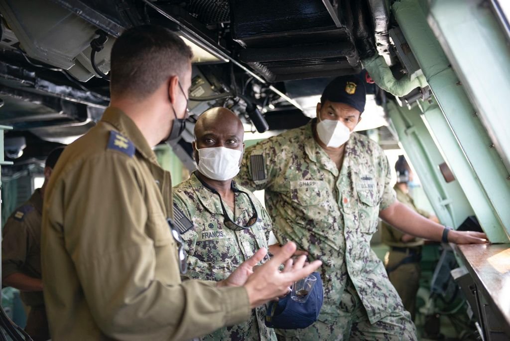 The Israeli army conducted a joint naval exercise today with CENTOM in the Red Sea, which included defense and rescue scenarios. The cooperation between the forces is aimed at strengthening the preservation of maritime trade routes for the sake of regional stability, the Israeli army says