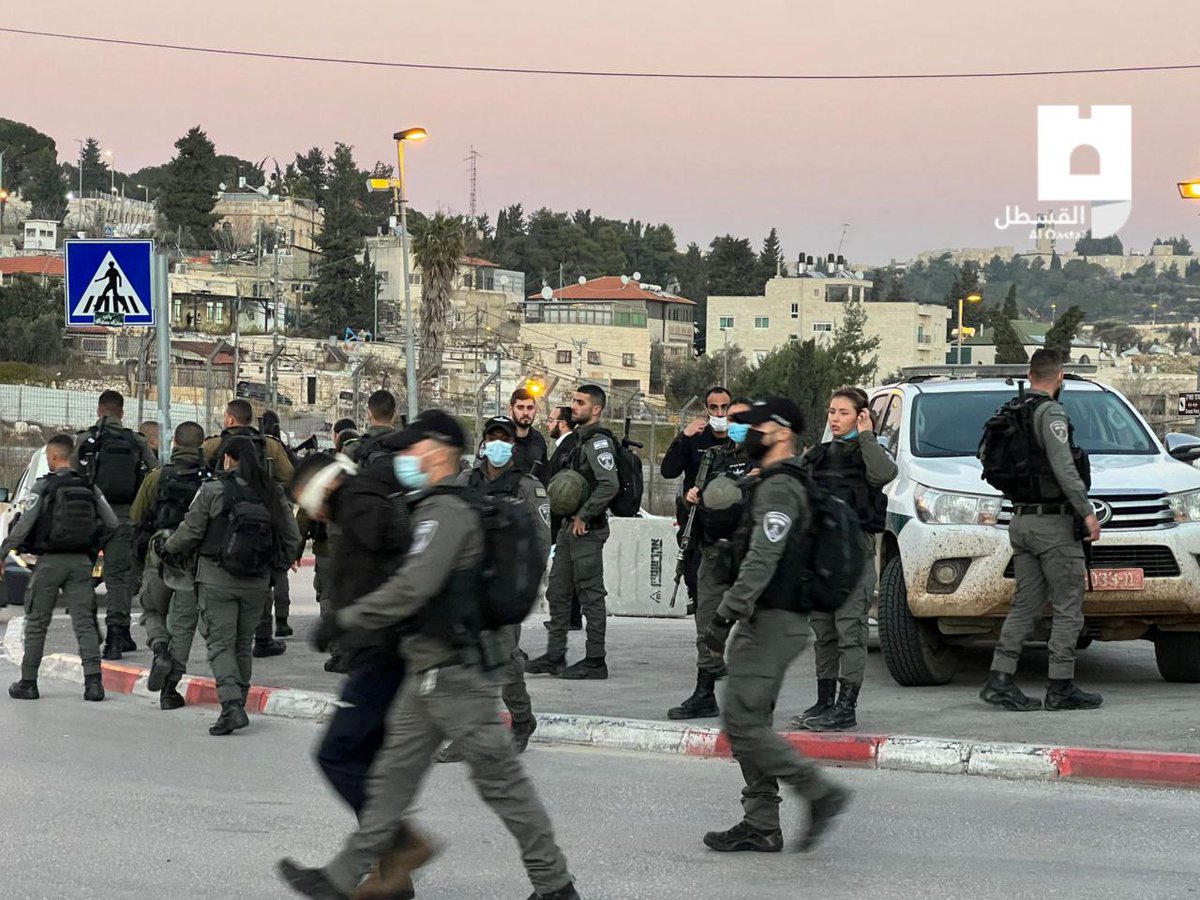 Big reinforcements for forces in Sheikh Jarrah neighborhood in the meantime