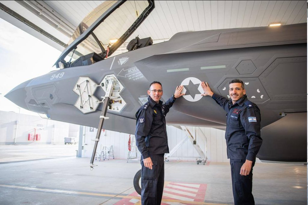 Three more F-35's landed at the Nevatim Airbase today, totaling 33 for the IAF