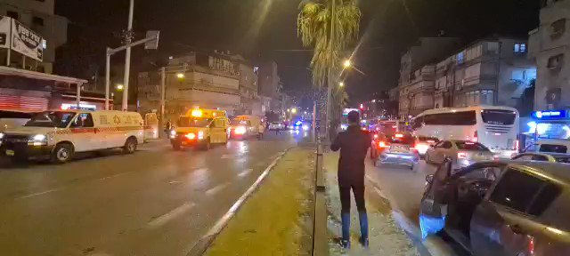 VIDEO: Emergency services at the scene of the shooting in Bnei Brak, Israel