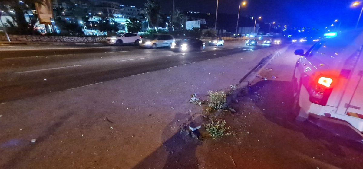 Police officers detained two residents of Umm al-Fahm, aged 16 and 18, for allegedly hurling stones at cars, including a police vehicle, on the Route 65 highway in northern Israel