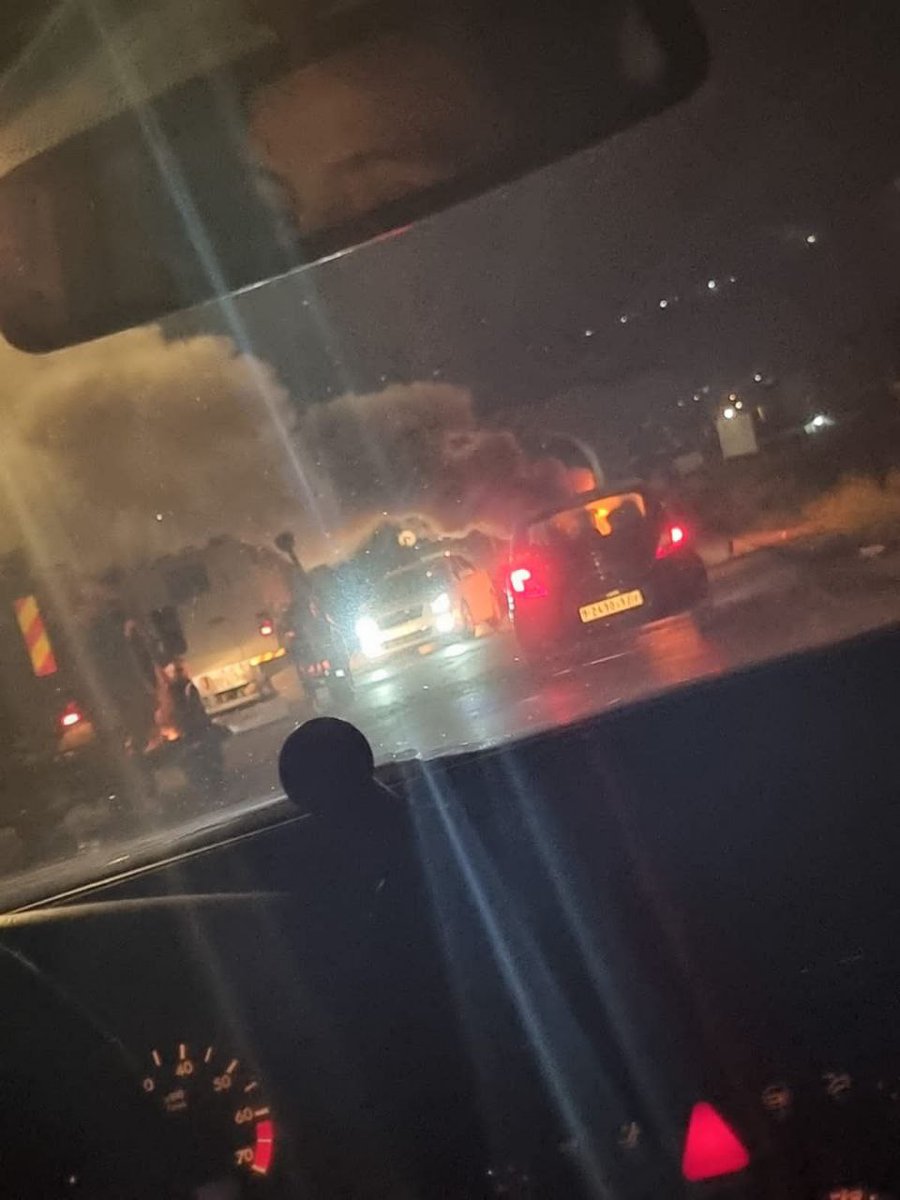 Clashes erupt between rioters and soldiers near Beit Furik checkpoint, east of Nablus