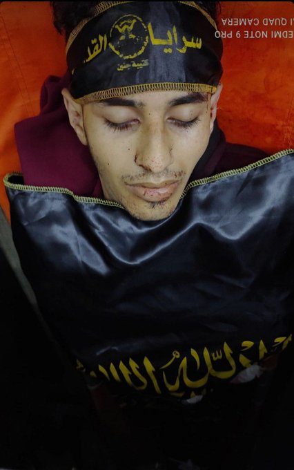 استشهاد أحمد مساد وإصابة 3 آخرين خلال الاشتباكات مع قوات  في مخيم ومدينة جنين صباح اليوم
