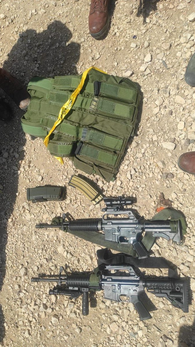 Israeli army says troops arrested a terror suspect in Wadi Burqin near Jenin. Two M16 rifles and a military vest were seized. Israeli army says troops came under fire during the operation, and returned fire. No soldiers hurt