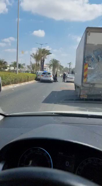 ISF pursued a suspicious vehicle in Taybeh City, Central Israel.  The suspect was apprehended after ramming into ISF vehicle
