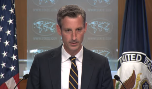 Family of slain Palestinian journalist is meeting with @SecBlinken today, says @StateDeptSpox