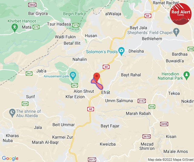 Suspected infiltration alert activated in the West Bank settlement of Elazar