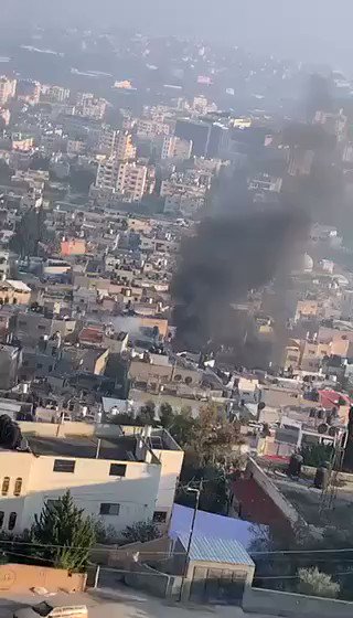Israeli army clashing with Palestinians in the Jenin refugee camp at this hour. The Palestinian Health Ministry says one killed, several more injured