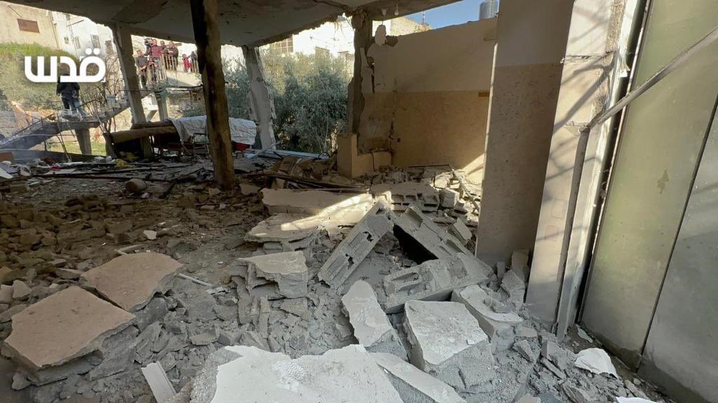 Images of the house targeted by Israeli security forces where a suspected Palestinian militants cell was hiding.  Hamas vowing to respond to the violence in Jenin.  Israel's National Security Minister praised Israeli soldiers and police on the operation  