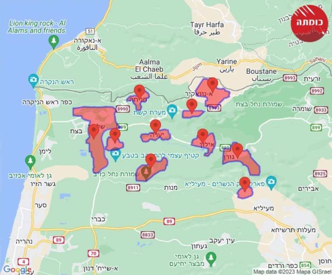 Northern Israel is under attack by barrage of rockets from Lebanon. Sirens are sounding in dozens of northern Israeli towns and villages