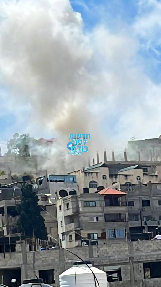 Reports of a strong explosion in Jenin moments ago