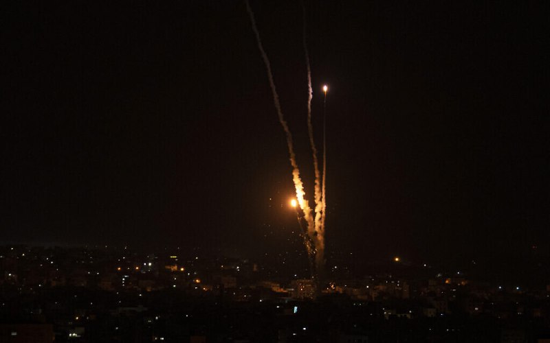 Israeli army: Gaza terror groups fired 104 projectiles at Israel in daylong flare-up