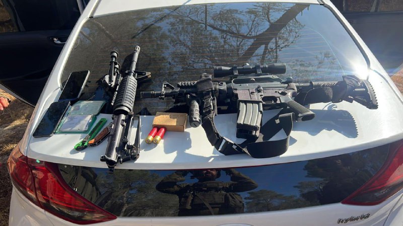 Israeli army says troops detained a Palestinian gunman on the outskirts of Jenin earlier today. The suspect was asleep in his car with a loaded gun.