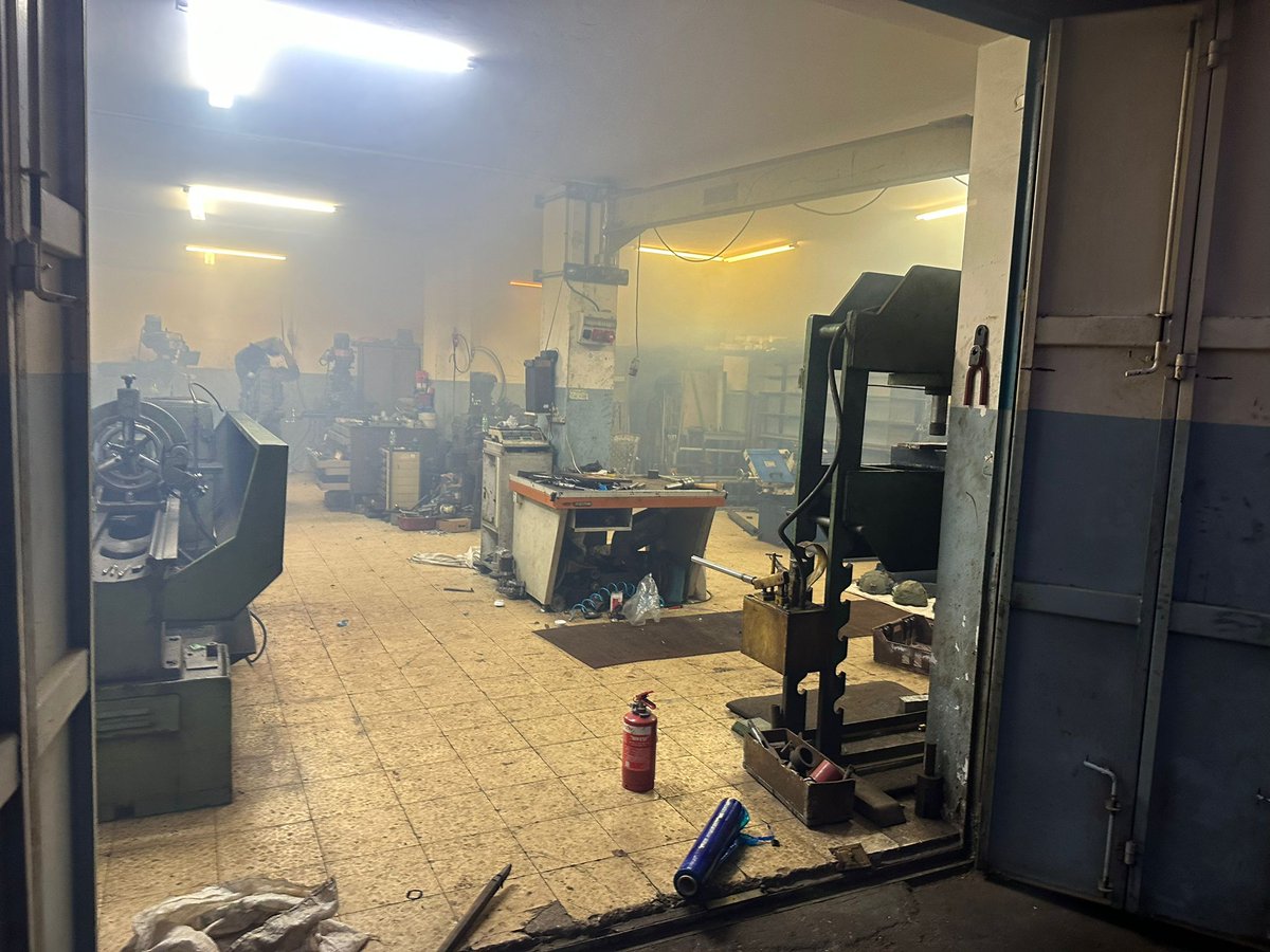 Police say officers raided a gun workshop in the West Bank city of Beitunia overnight, seizing seven lathes, six handguns, three assault rifles, and arresting one  Palestinian suspect