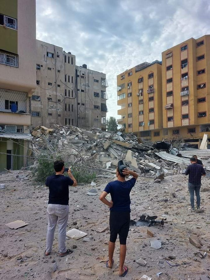 Reports from Gaza - many dead in Israeli Air Force bombings on the Strip