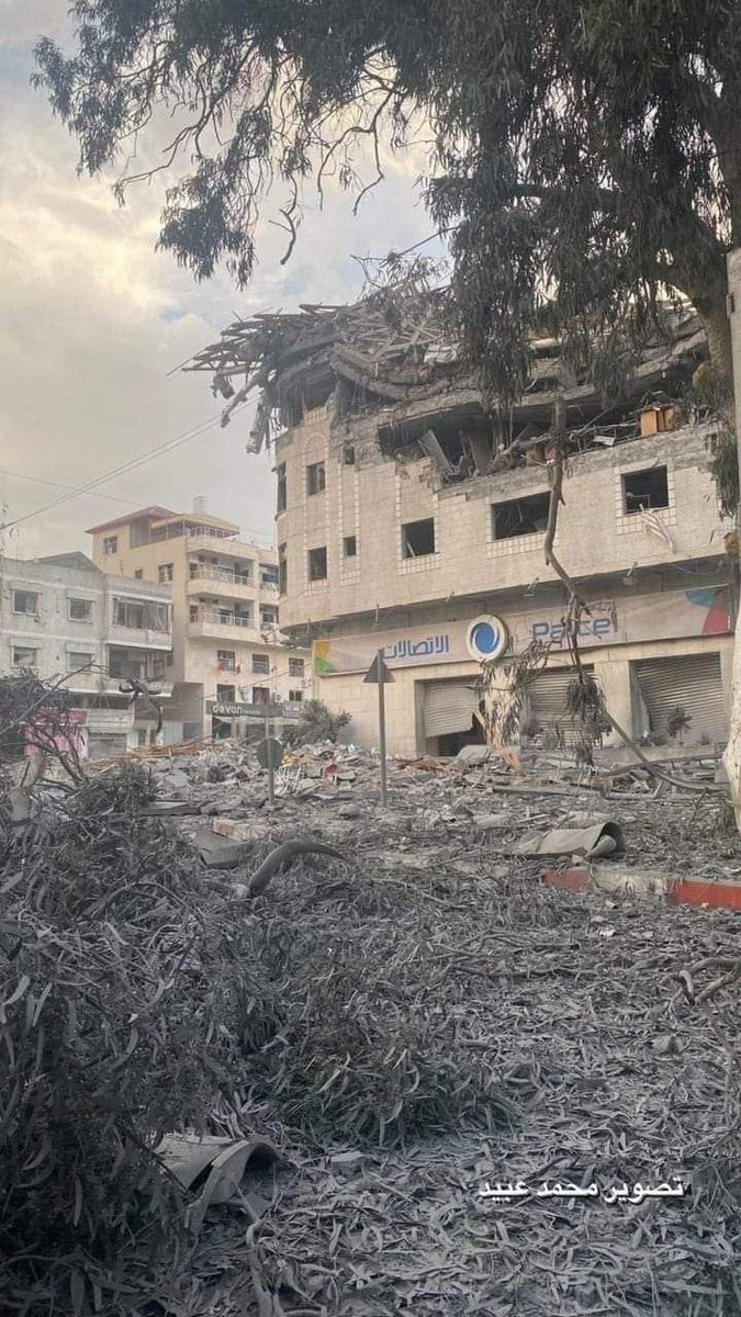Israel has bombed the headquarters of the two main telecommunication companies in Gaza, Paltel and Jawwal
