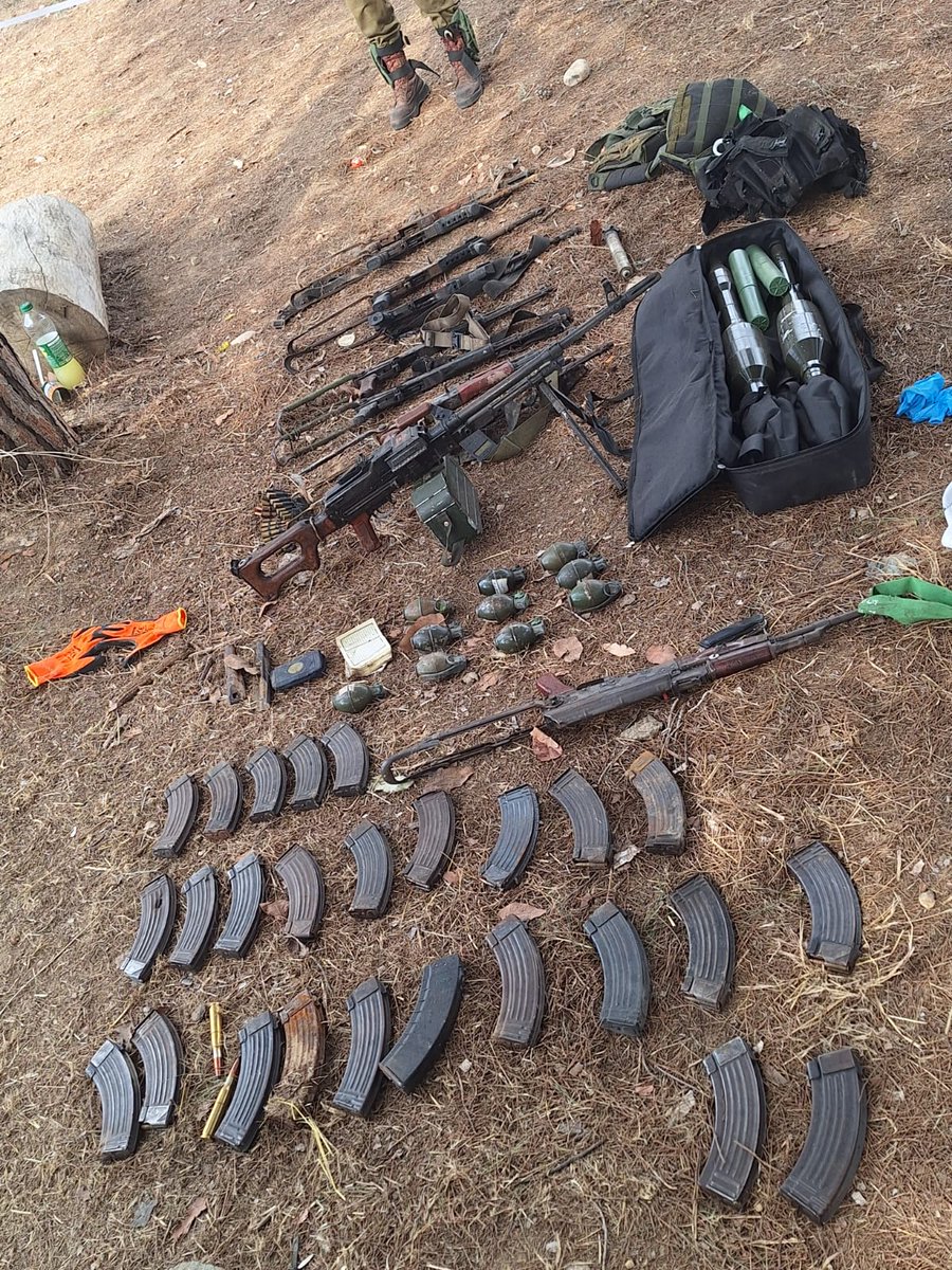 The 1,500 Hamas militants who invaded Israel on Saturday used only a small part of the  arsenal they brought with them - at least 3,000 weapons were left in Israeli territory and the massacre was supposed to be more massive: thousands of anti-tank missiles, 8 km Cornet missiles, grenades, PK machine guns, he said To the sea, explosive drones, Kalimagor charges, full cartridges, ammunition boxes and more