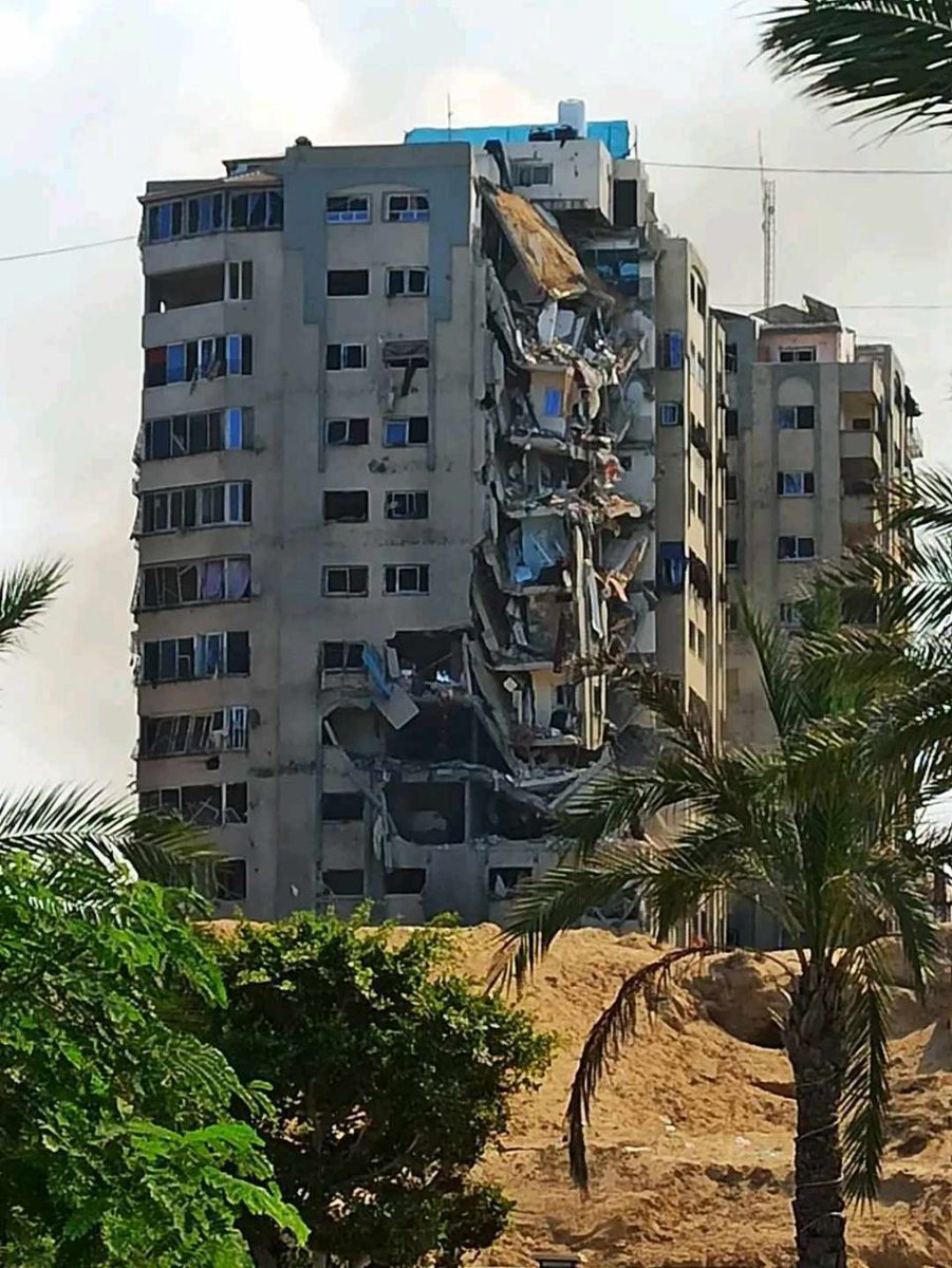 Mukhabarat towers were targeted by IAF, west of Gaza city