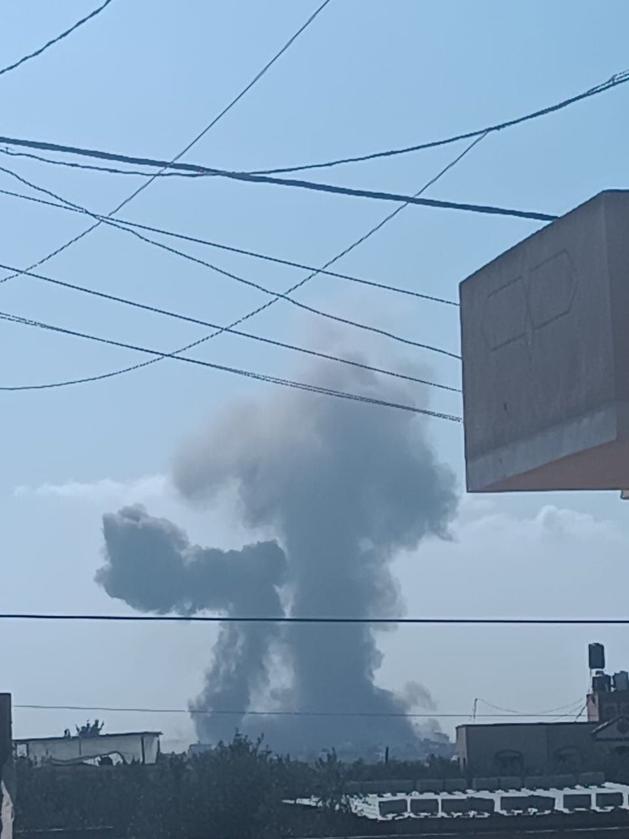 Airstrike on Khan Younis, southern Gaza