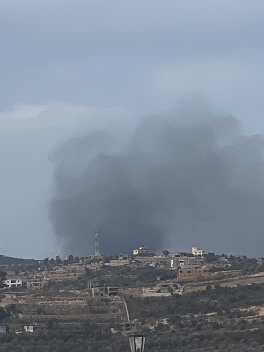 Israel military shelling outskirts of Aita Shaab