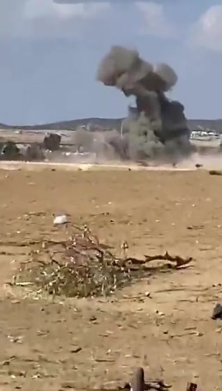 Rocket impact reported in the Negev