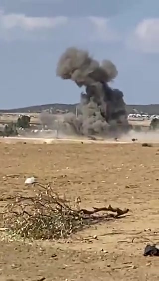 Rocket impact reported in the Negev