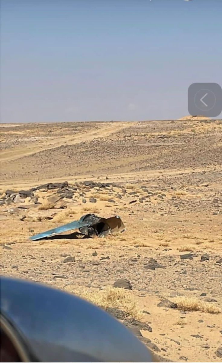 Social media reveal the wreckage of a Houthi Quds cruise missile in the southern region of Mudawwara, Ma'an, Jordan, approximately 1,500 km away from Yemen. Houthis have been dropping hints about targeting the Shimon Peres Negev Nuclear Research Center in Dimona, Israel