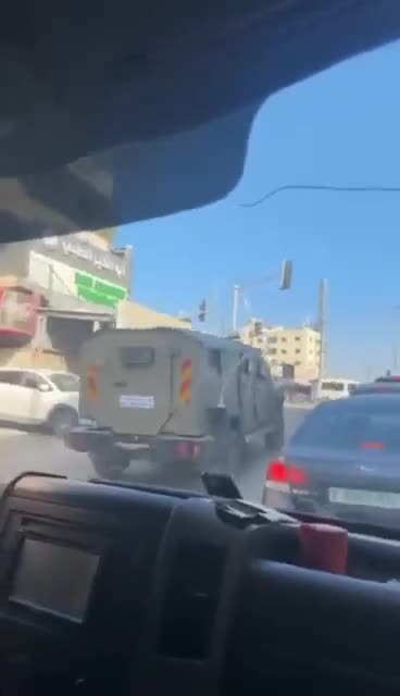 Israeli forces stormed the town of Beitunia, west of Ramallah, a short while ago