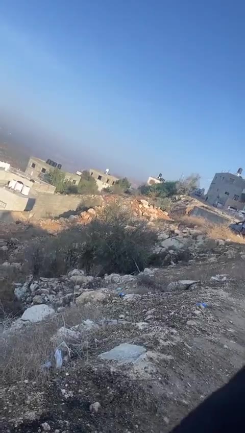 Confrontations broke out with the Israeli forces in the town of Silwad this morning