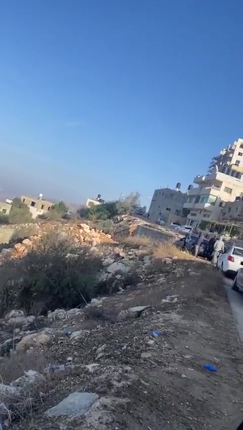Confrontations broke out with the Israeli forces in the town of Silwad this morning