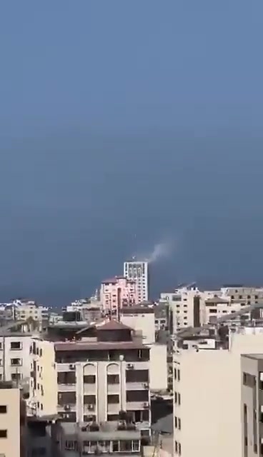 Drone targeted Burj Al-Ghafry, west of Gaza