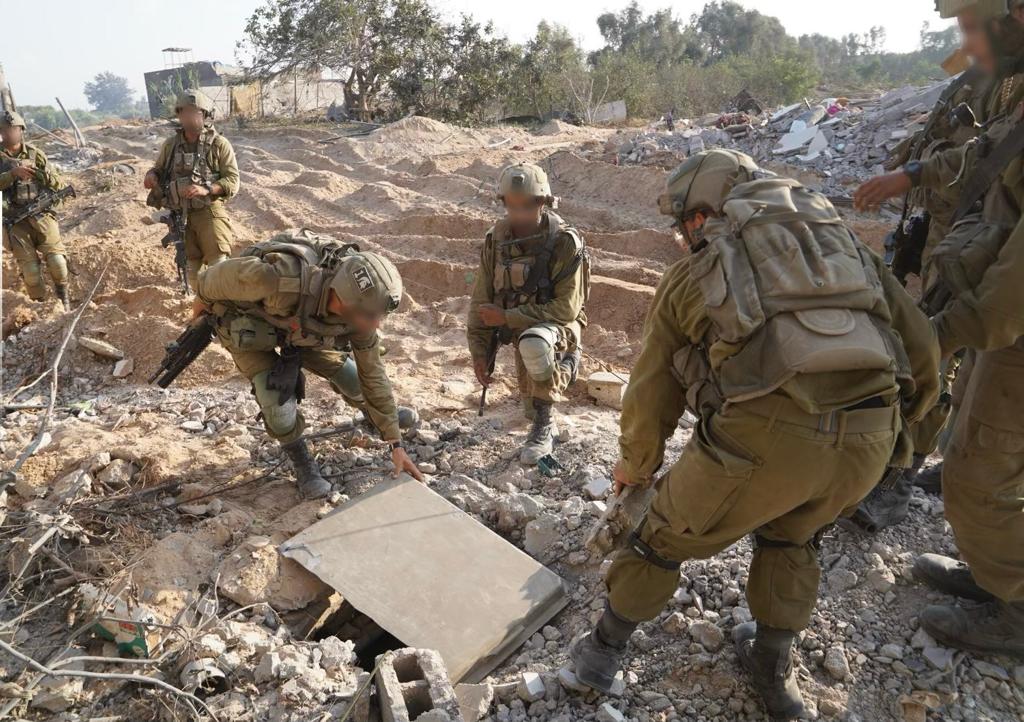 Israeli army releases additional photos of troops operating in the Gaza Strip