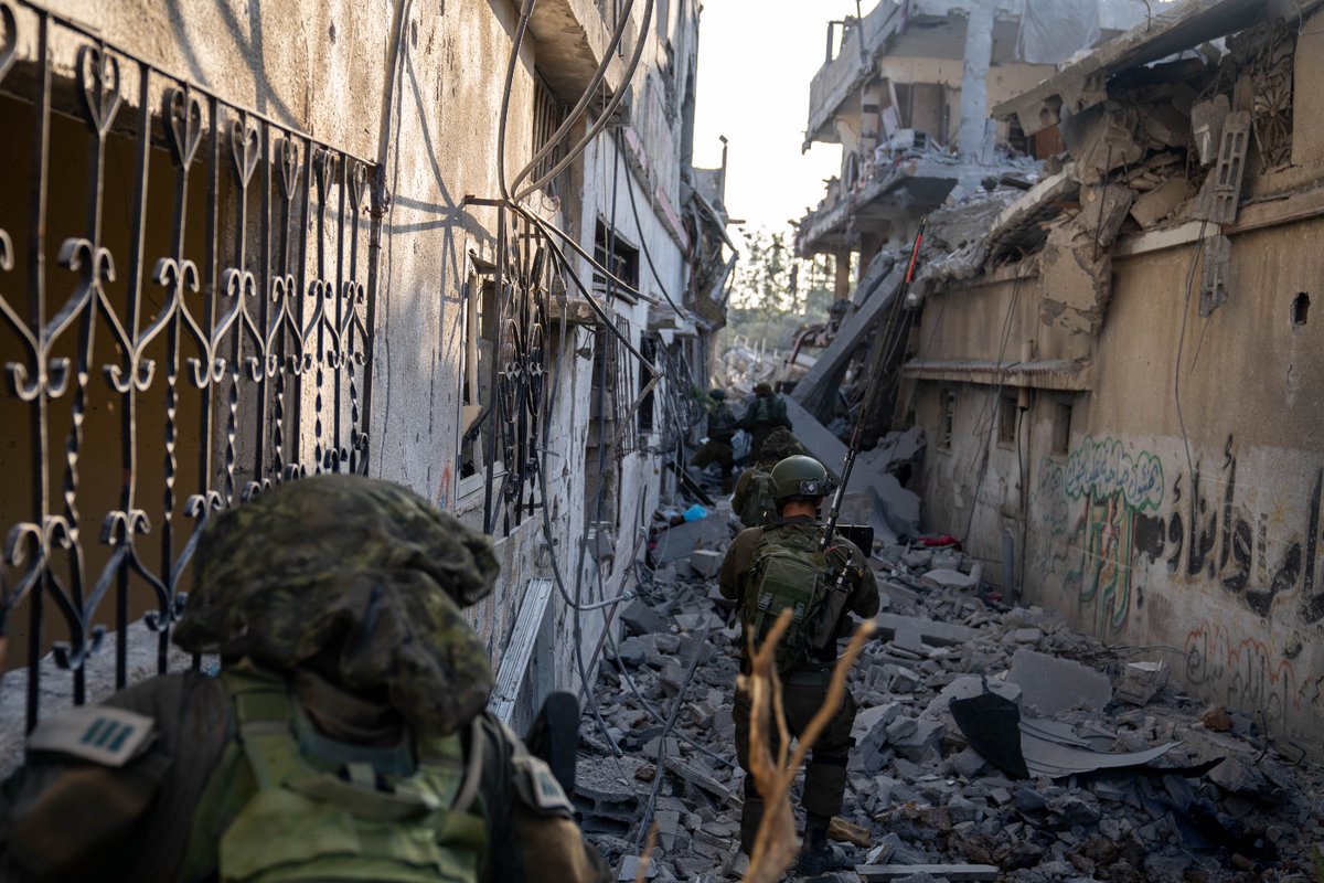 Israeli army releases additional photos of troops operating in the Gaza Strip