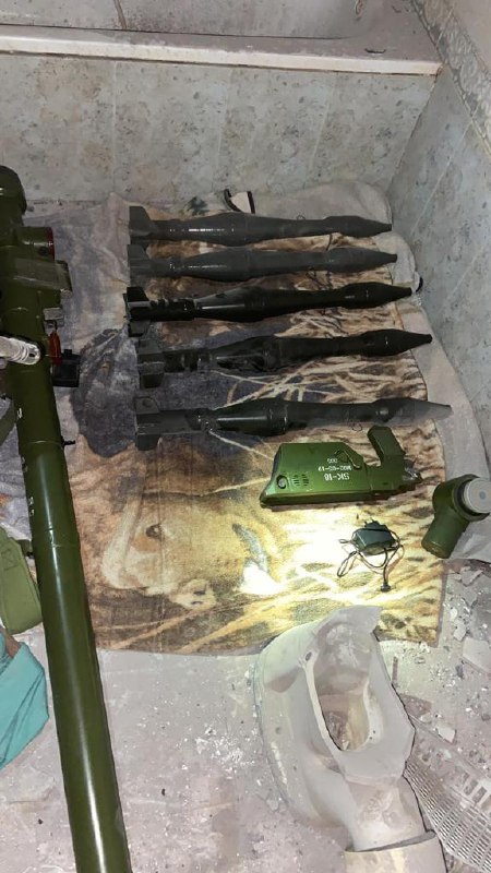 Israeli army says troops of the 551st Brigade scanning residential homes in Beit Hanoun in northern Gaza found dozens of weapons, intelligence materials, and equipment, including drones that are used by Hamas to drop explosives. Some were destroyed and others were taken to Israel for further research.  