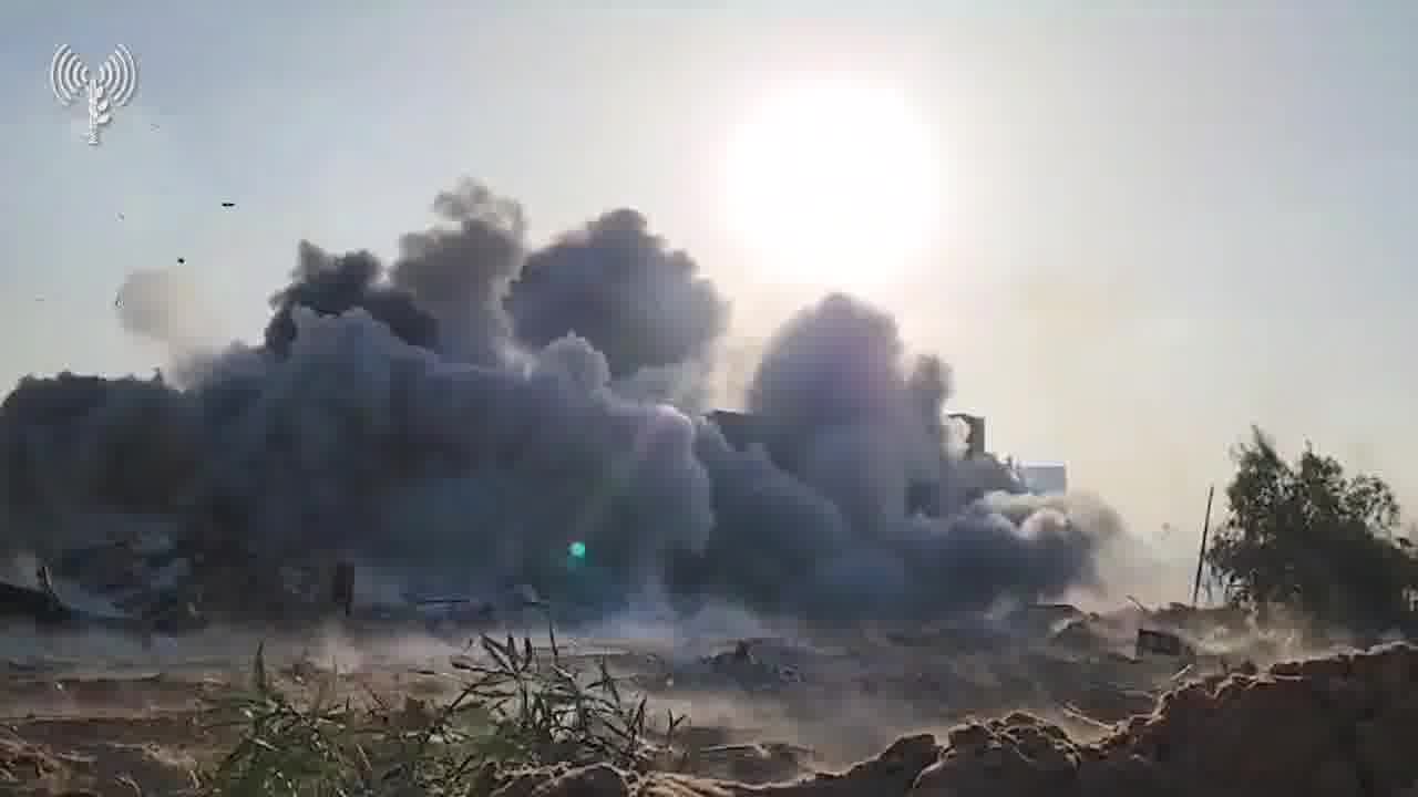 Israeli army releases new footage of troops operating in the Gaza Strip