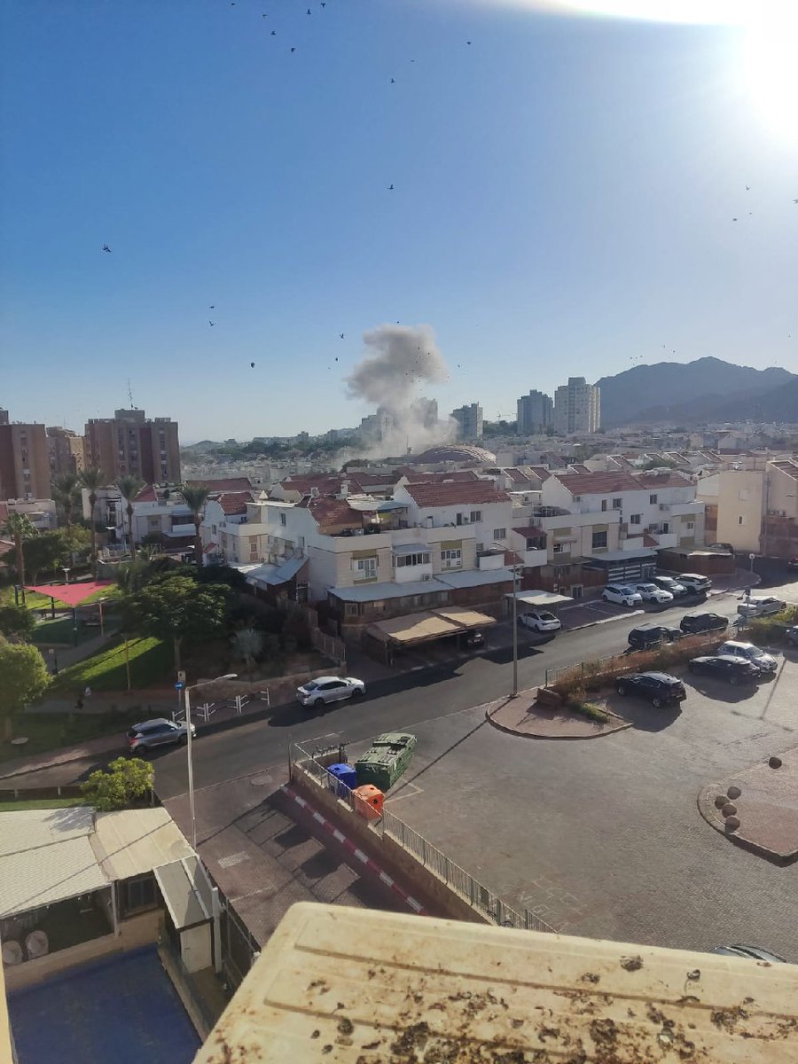 Blast in Eilat, Southern Israel 